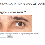Jeu de reconnaissance visuelle
