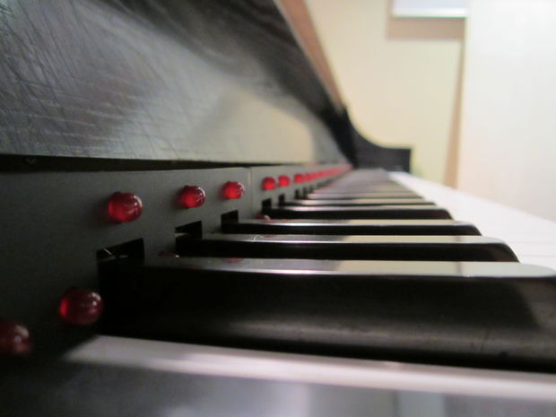 piano à leds