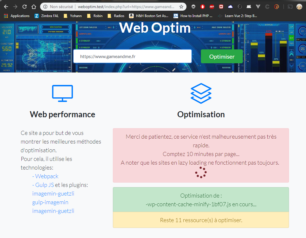 Web optim – web performance